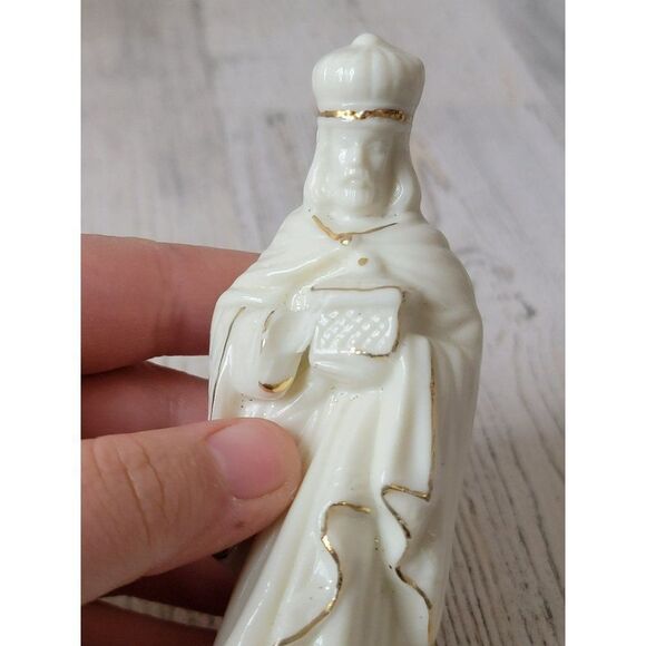 Nativity scene Kingsman AS IS ceramic xmas figure Bible - Picture 2 of 8